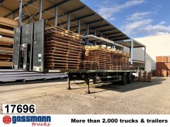 Schwarzmüller 2-A-Plateauauflieger, Nachlaufachse, J-Serie 