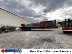 Schwarzmüller 2-A-Plateauauflieger, Nachlaufachse, J-Serie 