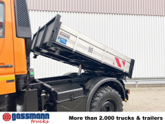 Unimog U 300 4x4, Kipper, Kommunalhydraulik, Zapfwelle 