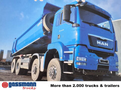MAN TGS 35.440 8x8 BB, Stahlmulde ca. 18m³ 