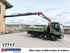 Iveco ML100E19 4x2, Kran HMF 810-K2, 2x AHK 