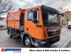 MAN TGL 12.250 4X2 BL, Kehrmaschine FAUN Viajet 5 