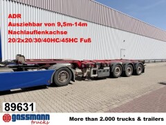 Andere WEB Trailer COS 27 NLL MU2X, ADR, Lenkachse, 