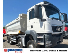 MAN TGS 41.400 8X8 BB, Stahlmulde ca. 19m³ 