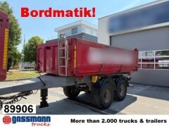 Meiller MZDA 18 B, Bordmatik, Stahlbordwände, ca. 9m³ 
