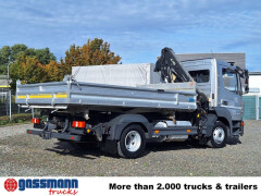 Mercedes Benz Atego 3 1018 K 4x2 Hiab Kran 055 2 x AHK 