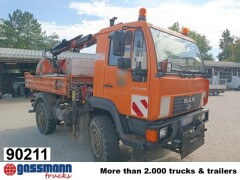 MAN LE 10.220 4x4 BB, Kran Palfinger PKG 7001, 